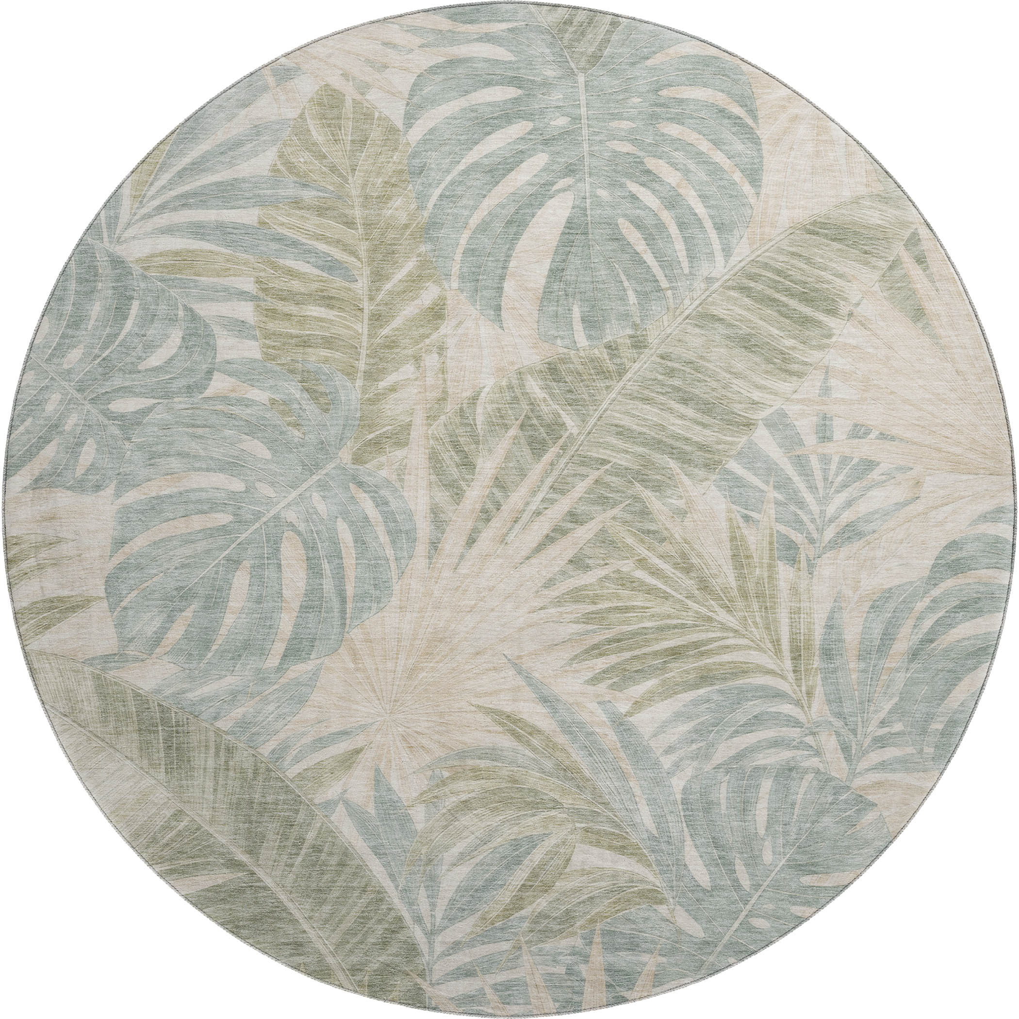 Dalyn Aloha AH5 Ivory Area Round Rug