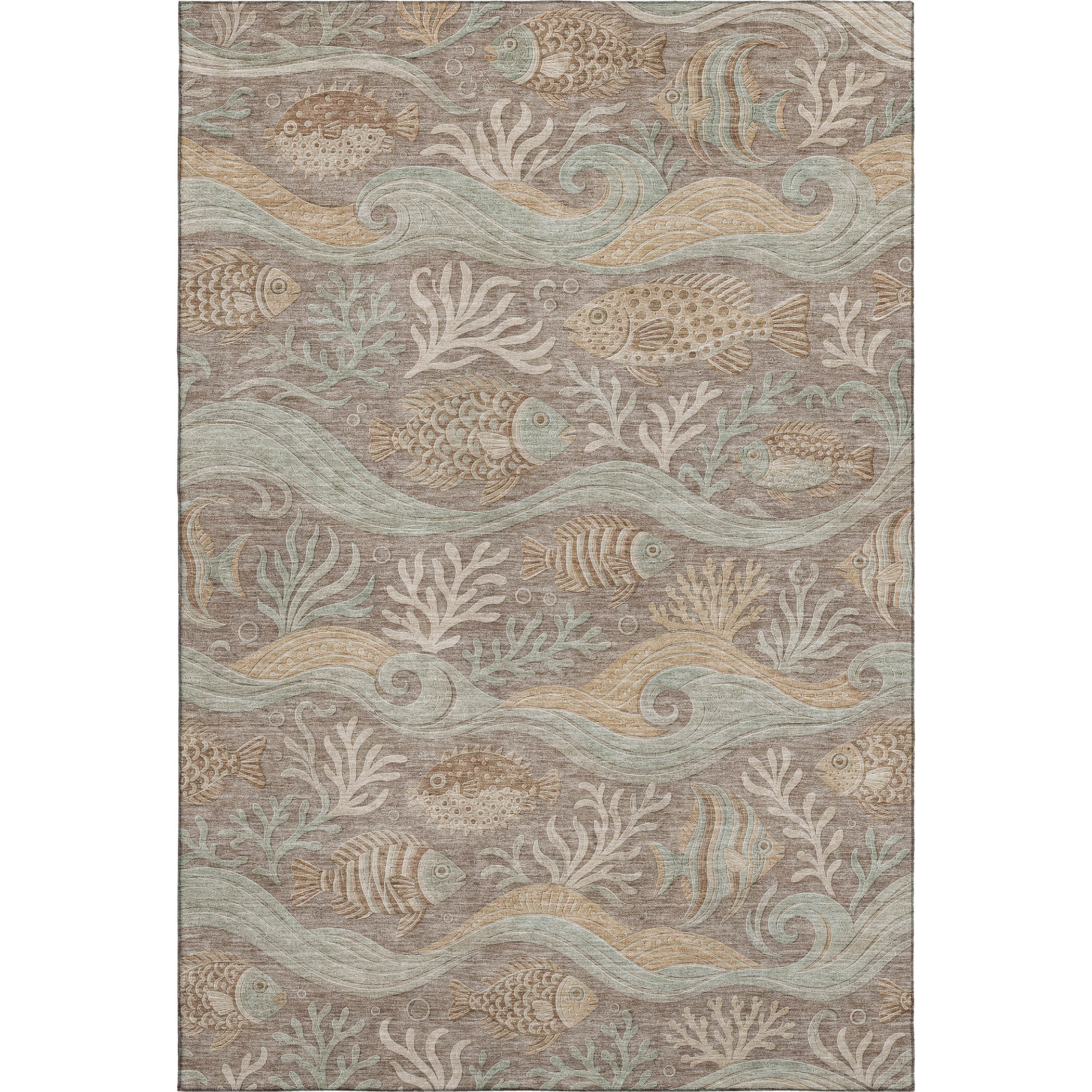 Dalyn Bluewater BW13 Mocha Area Rug