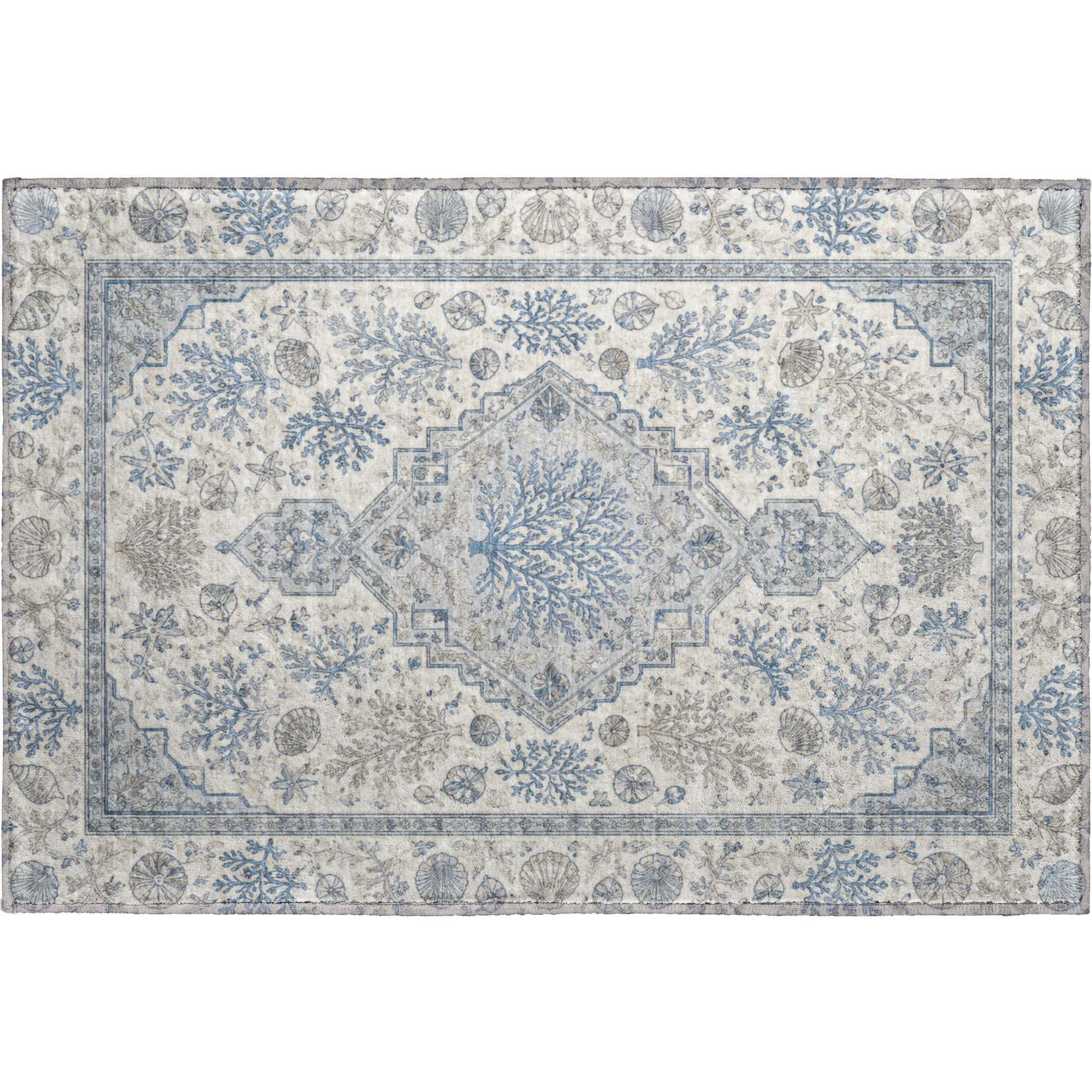 Dalyn Bluewater BW14 Ivory Area Scatter Rug