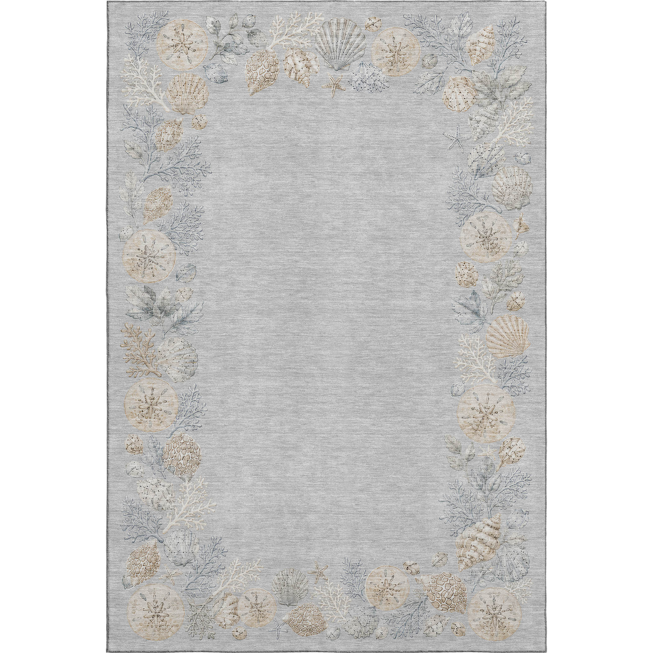 Dalyn Bluewater BW2 Silver Area Rug