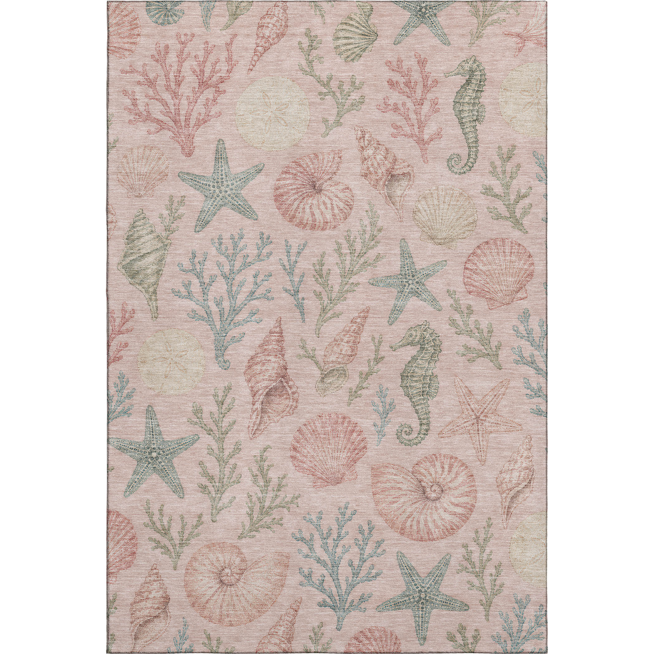 Dalyn Bluewater BW3 Pink Area Rug