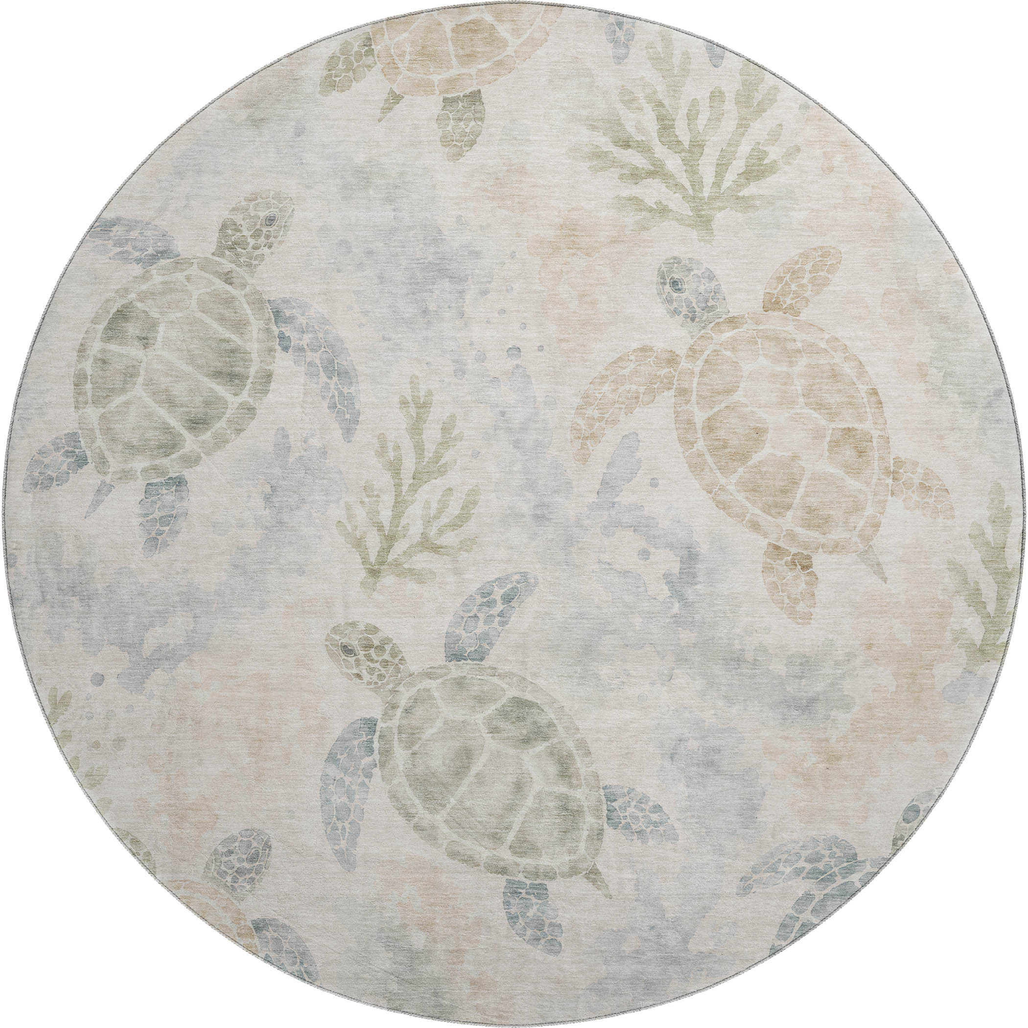 Dalyn Bluewater BW7 Ivory Area Round Rug