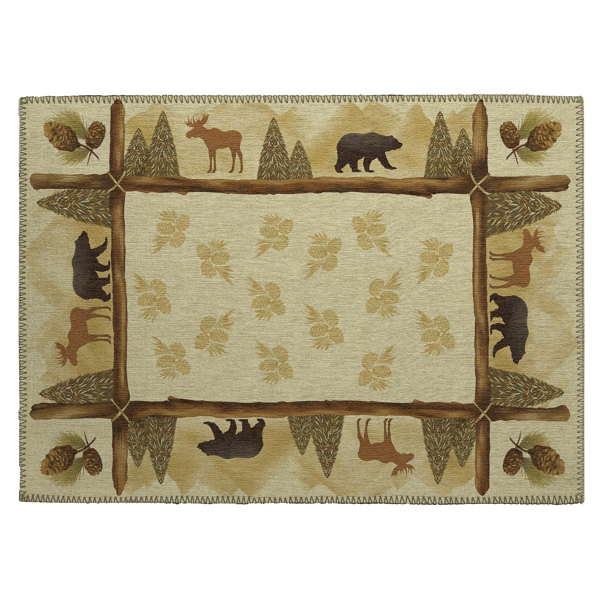 Dalyn Excursion EX2 Beige Area Scatter Rug