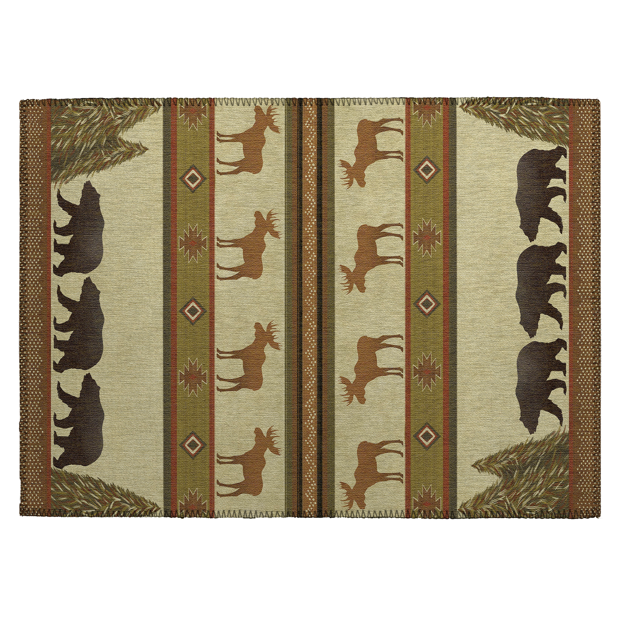 Dalyn Excursion EX1 Beige Area Scatter Rug
