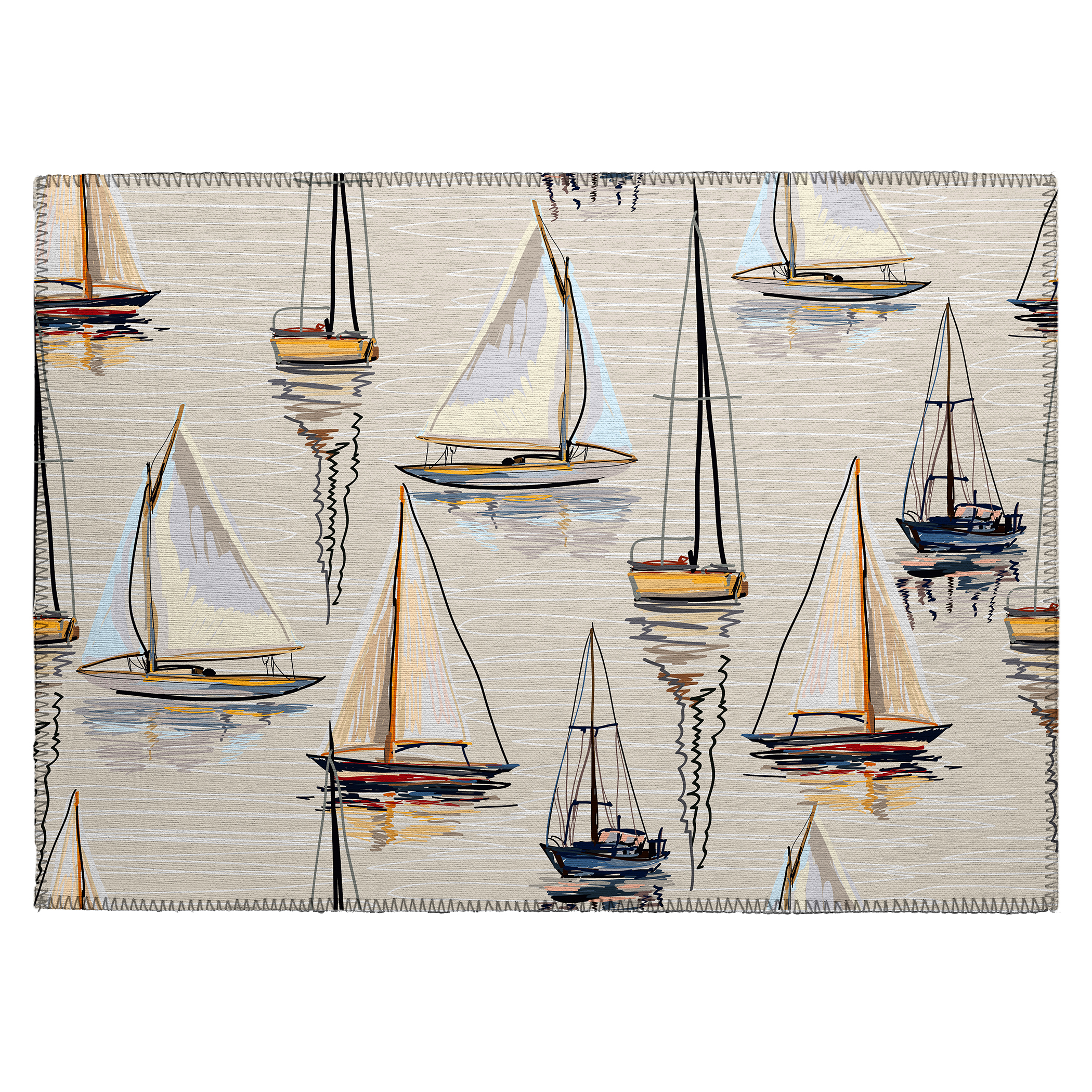 Dalyn Harbor HA8 Ivory Area Scatter Rug
