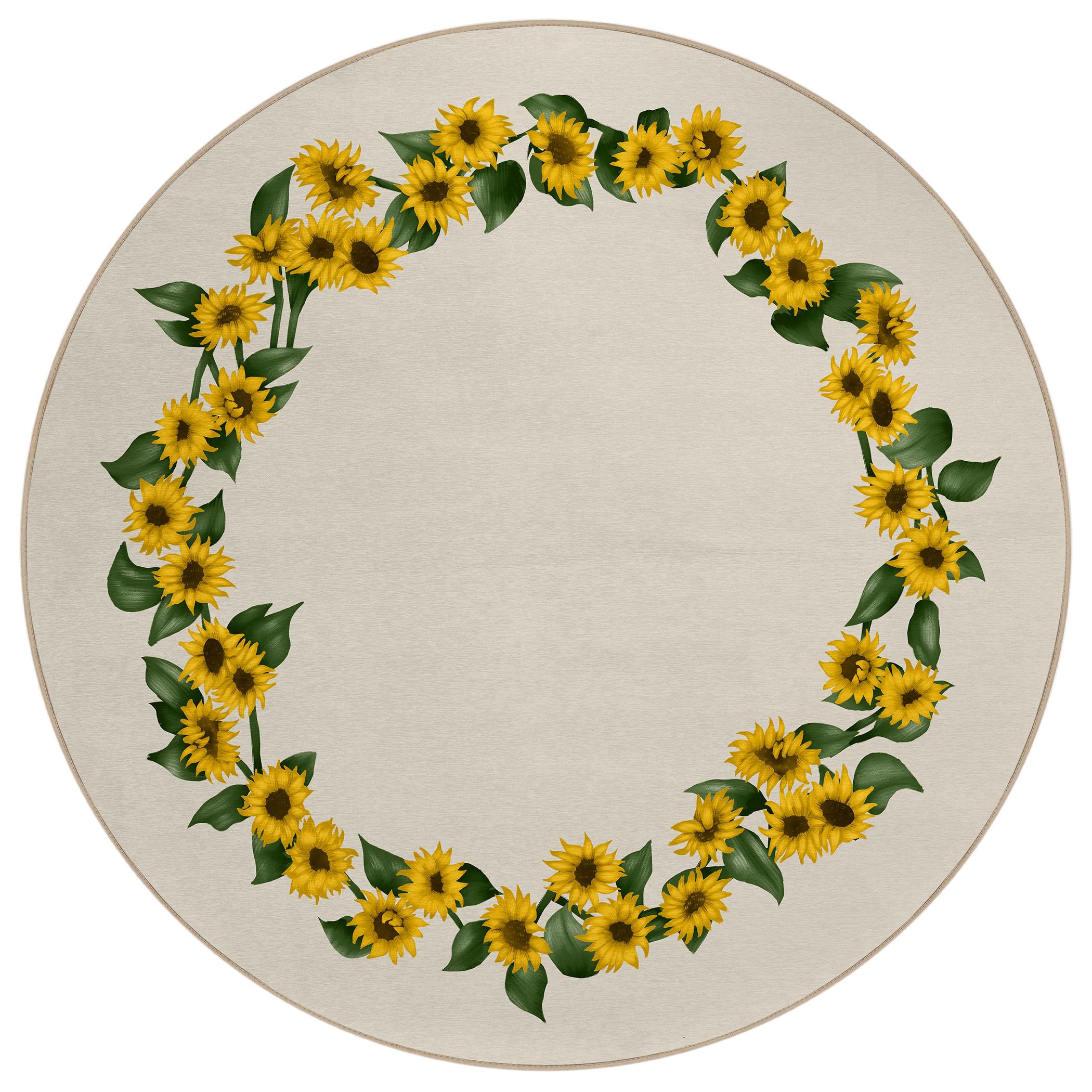 Dalyn Kendall KE17 Beige Area Round Rug