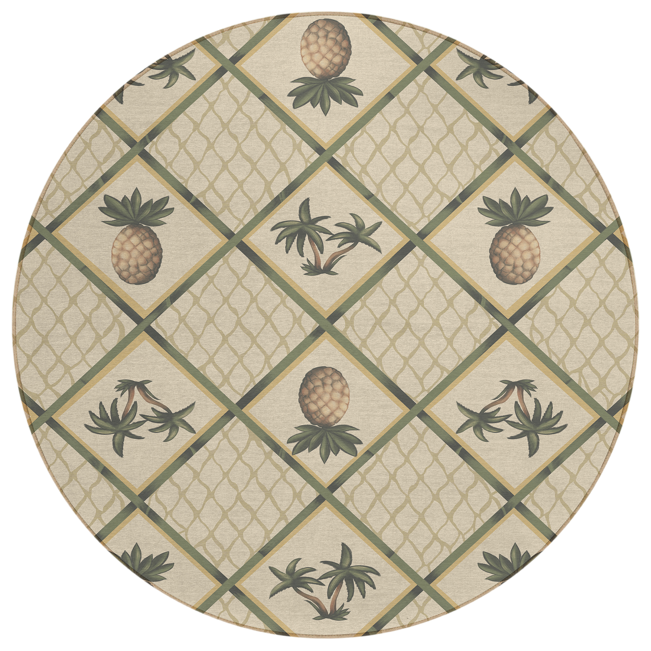 Dalyn Kendall KE7 Beige Area Round Rug