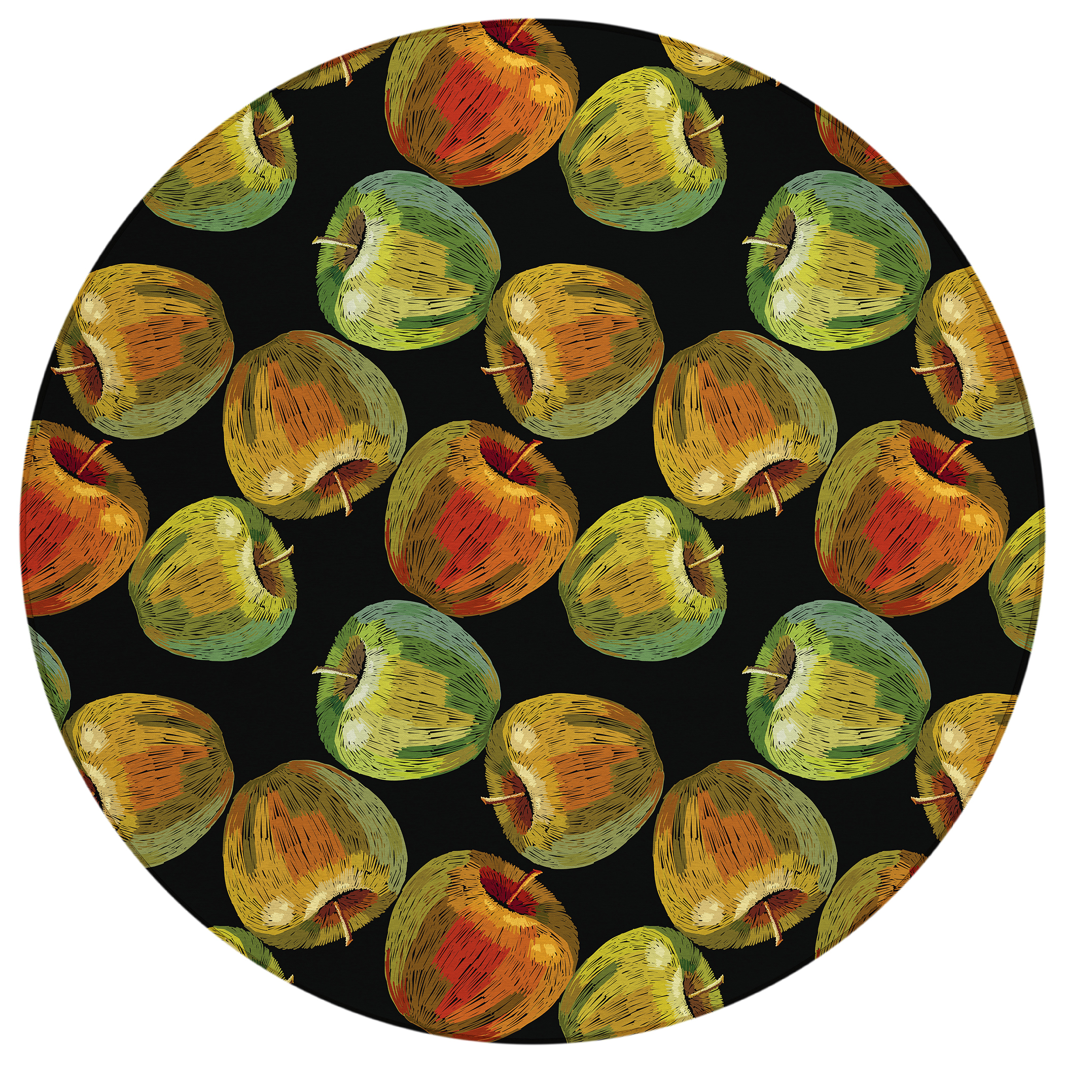 Dalyn Kendall KE8 Black Area Round Rug