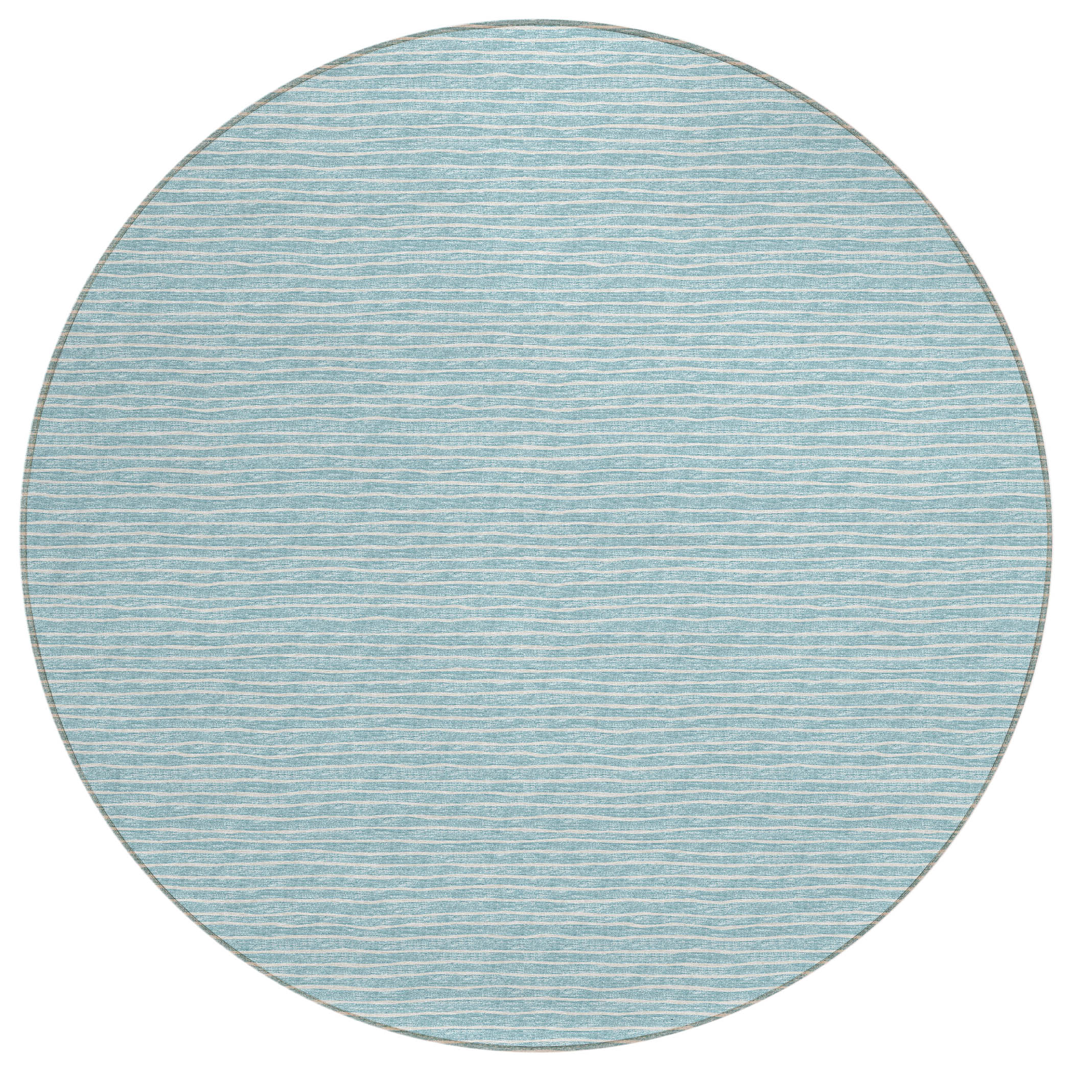 Dalyn Laidley LA1 Sky Blue Area Round Rug