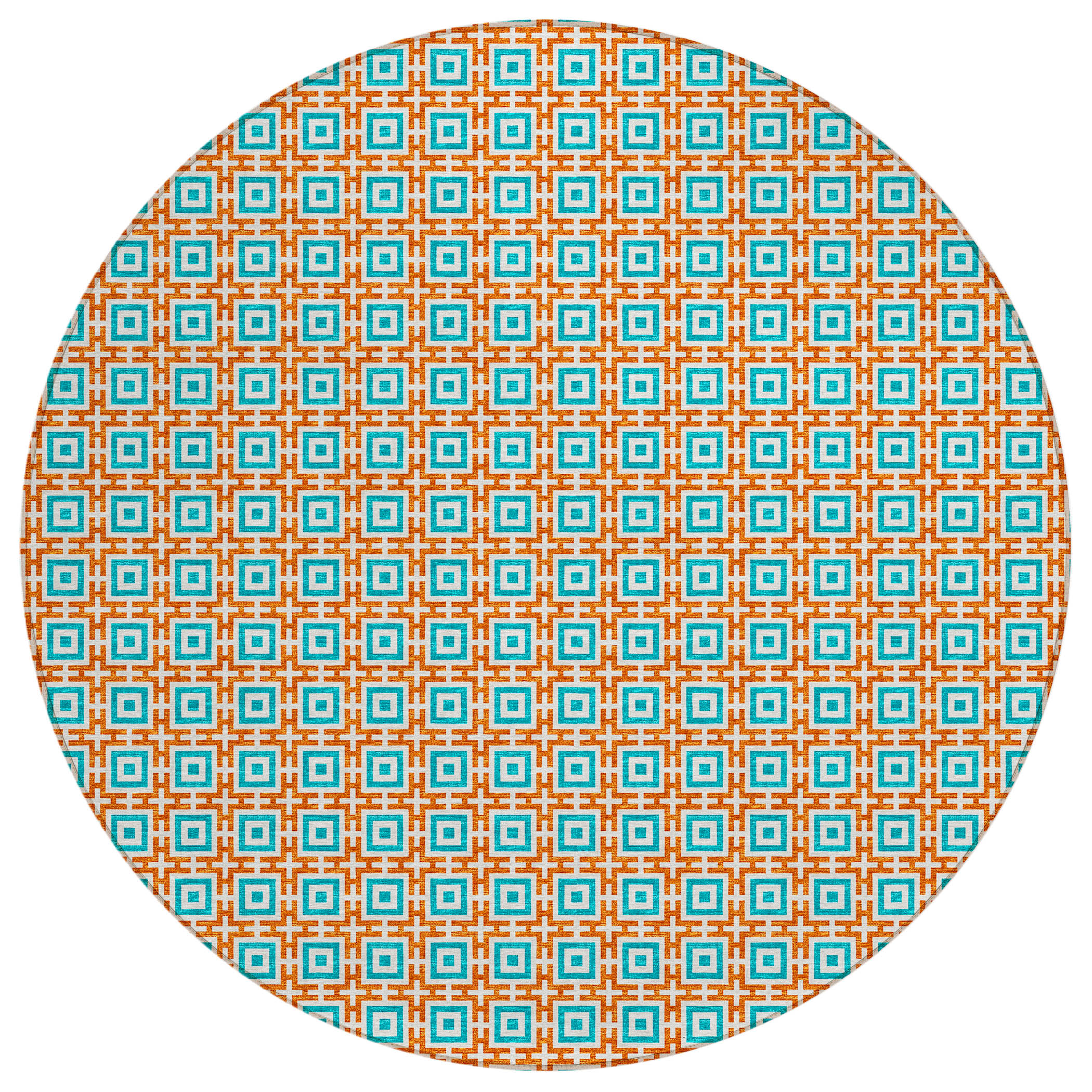 Dalyn Marlo MO1 Orange Area Round Rug