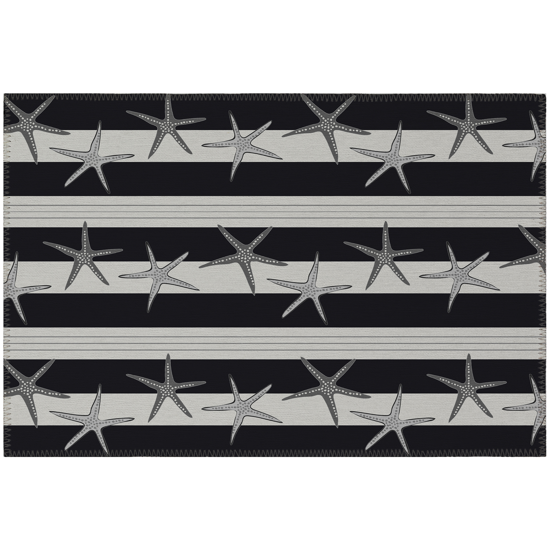 Dalyn Seabreeze SZ12 Black Area Scatter Rug