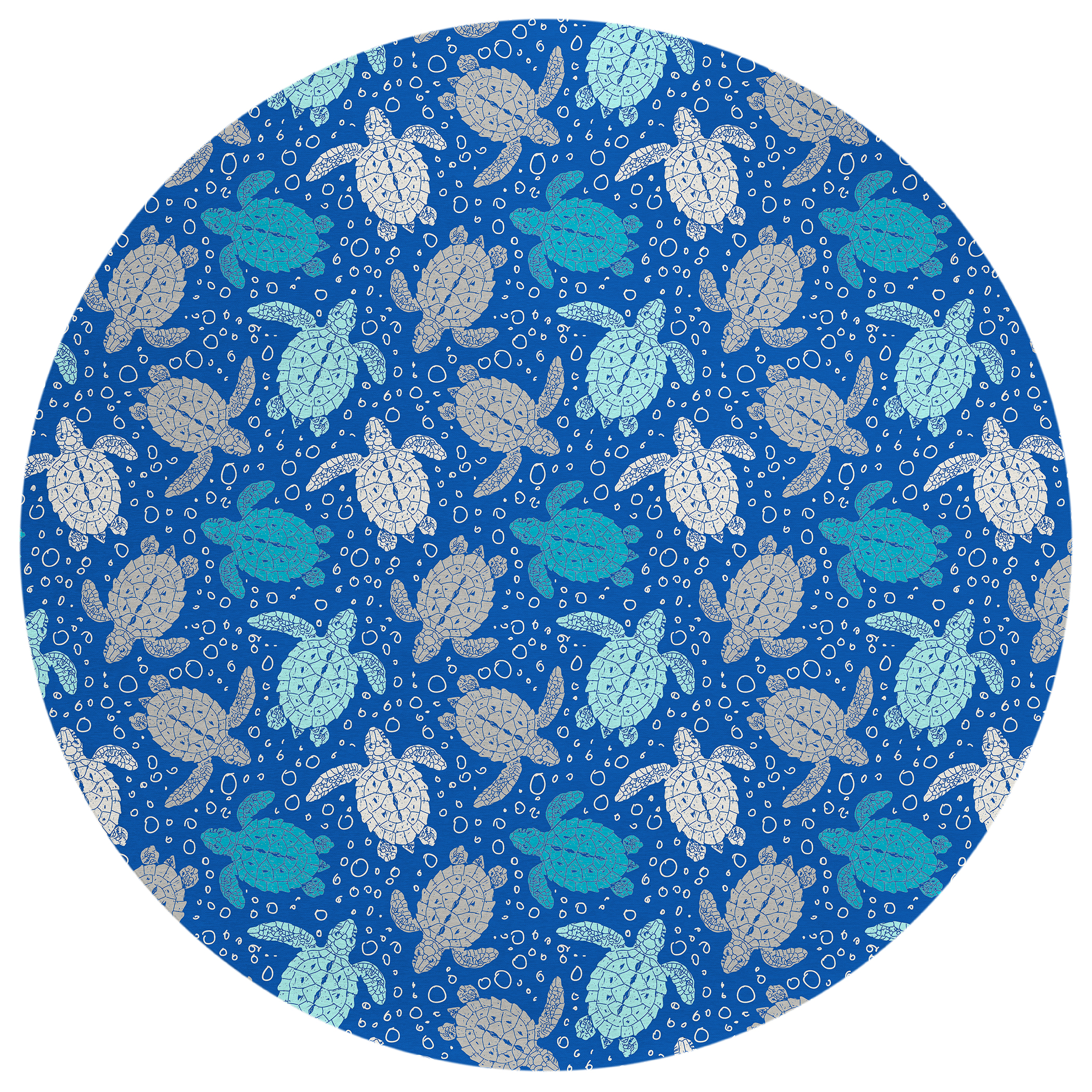 Dalyn Seabreeze SZ13 Navy Area Round Rug