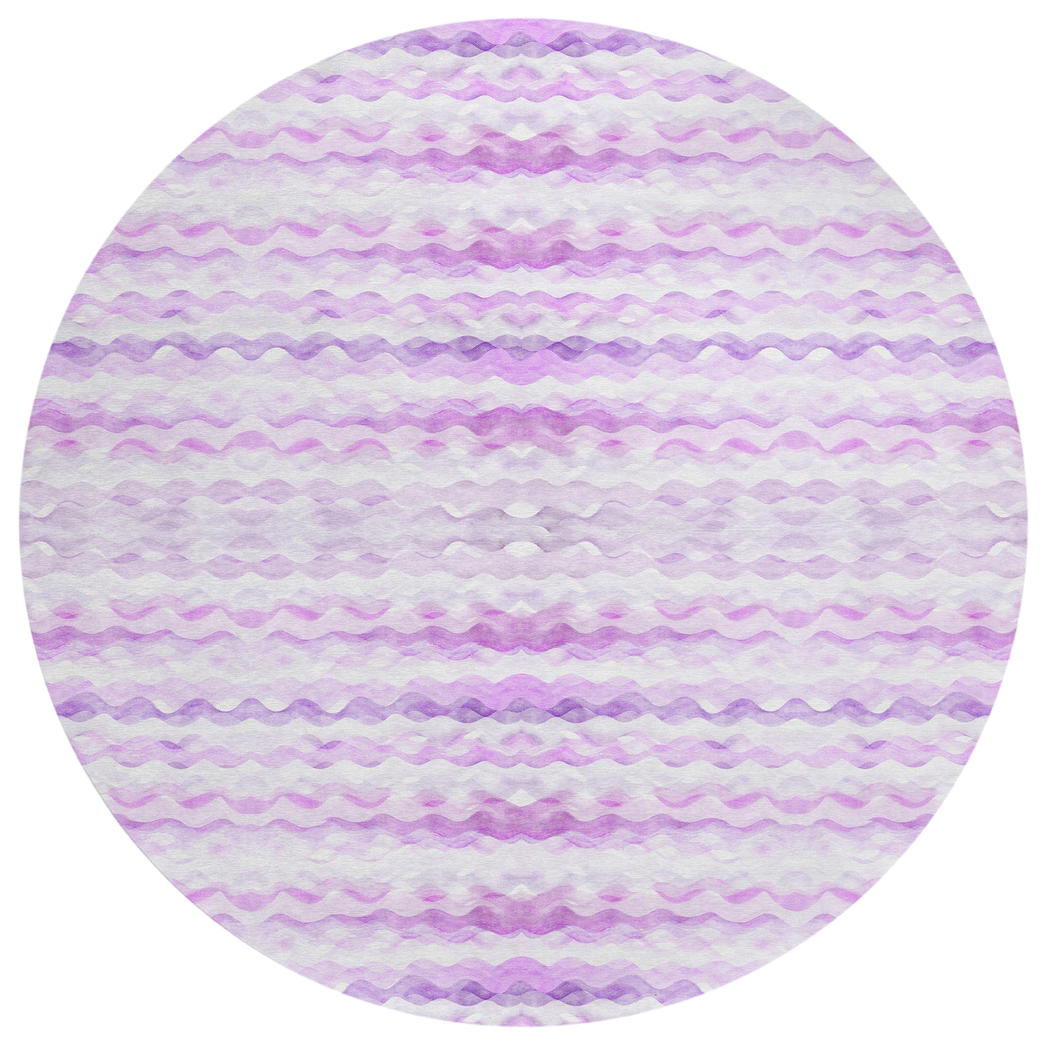 Dalyn Seabreeze SZ16 Violet Area Round Rug