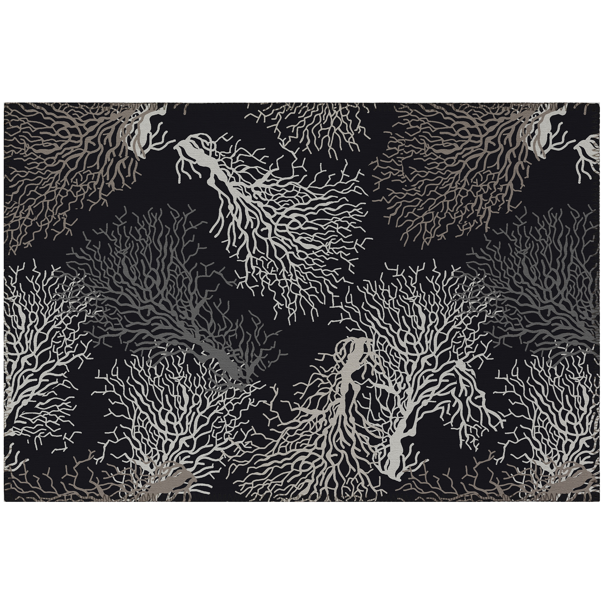 Dalyn Seabreeze SZ3 Black Area Scatter Rug