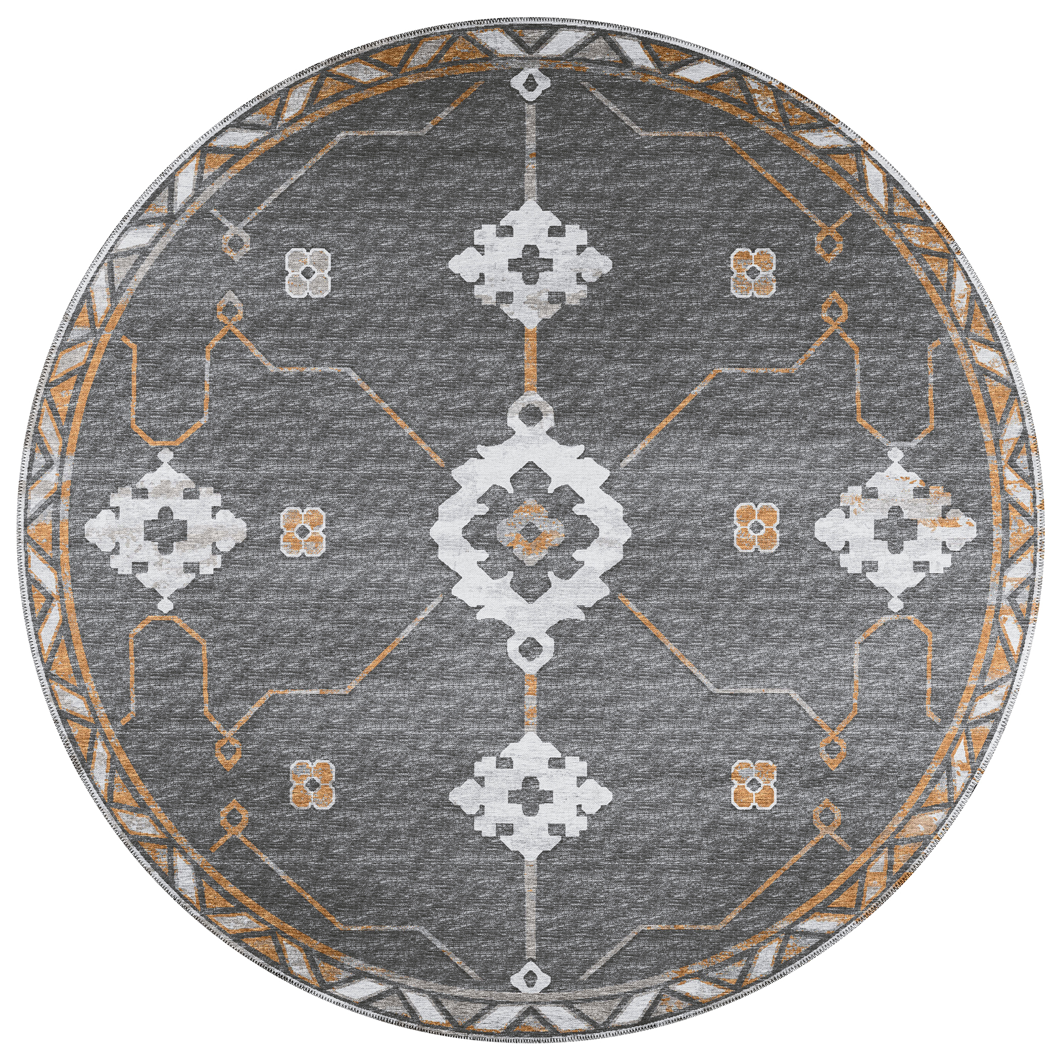 Dalyn Sedona SN16 Charcoal Area Round Rug