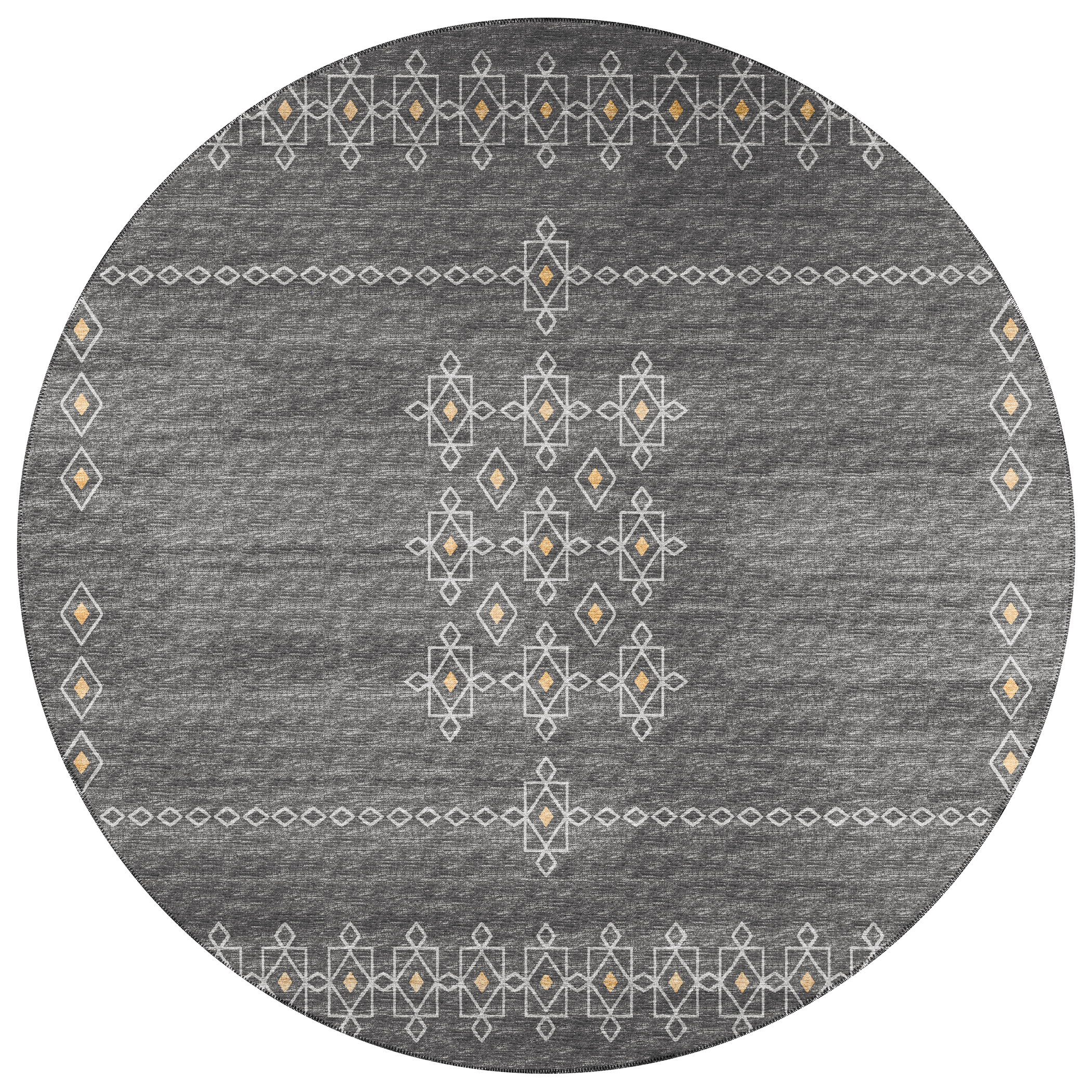 Dalyn Sedona SN3 Charcoal Area Round Rug