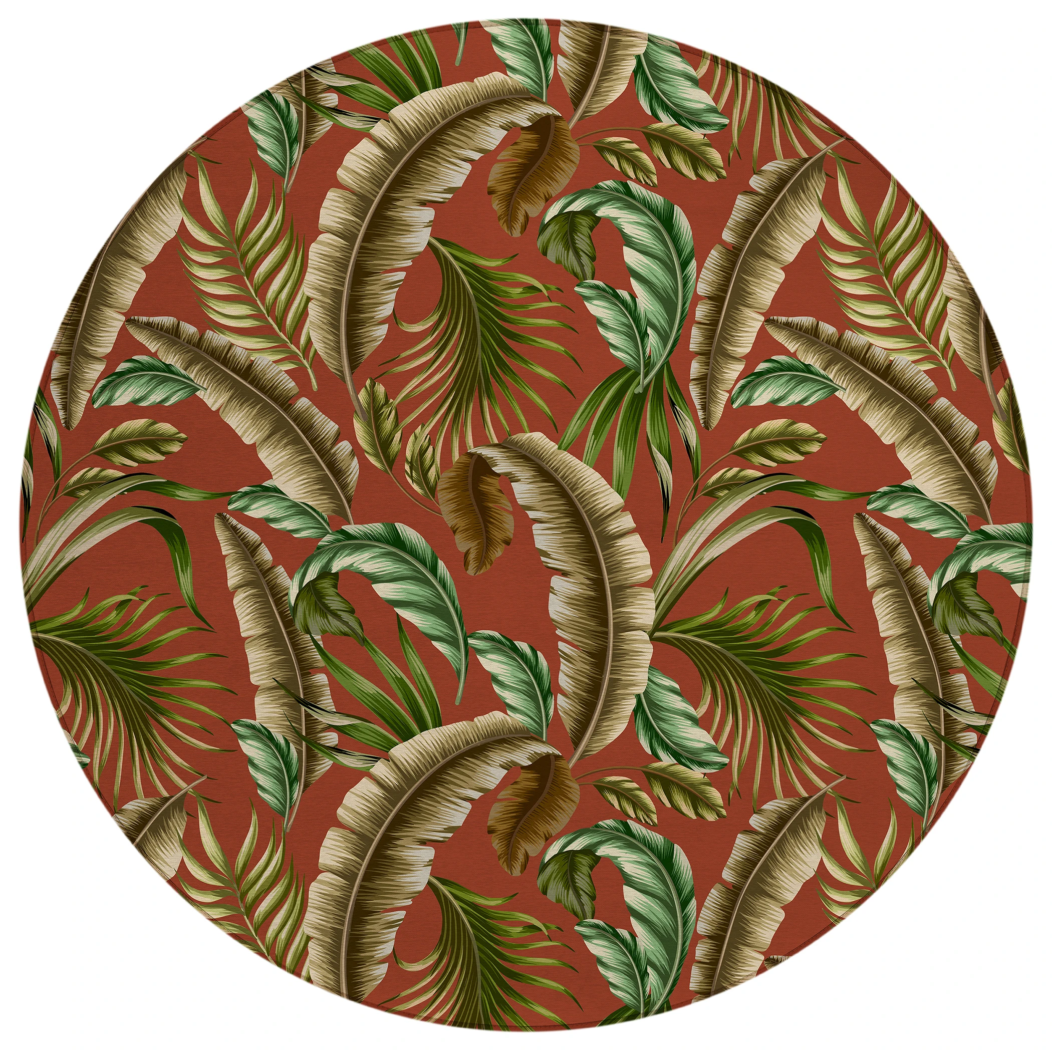 Dalyn Tropics TC1 Paprika Area Round Rug