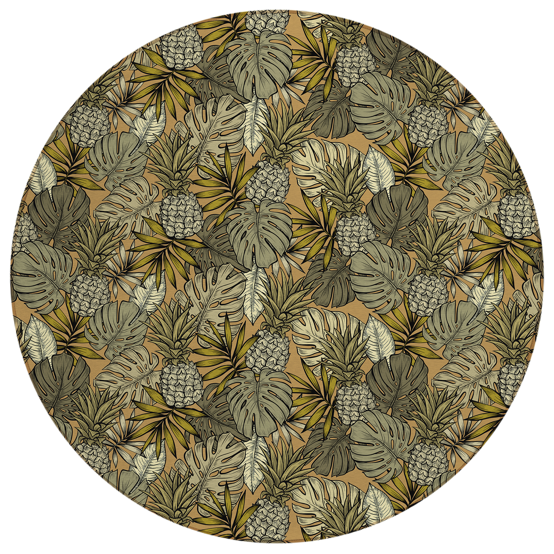 Dalyn Tropics TC11 Clay Area Round Rug