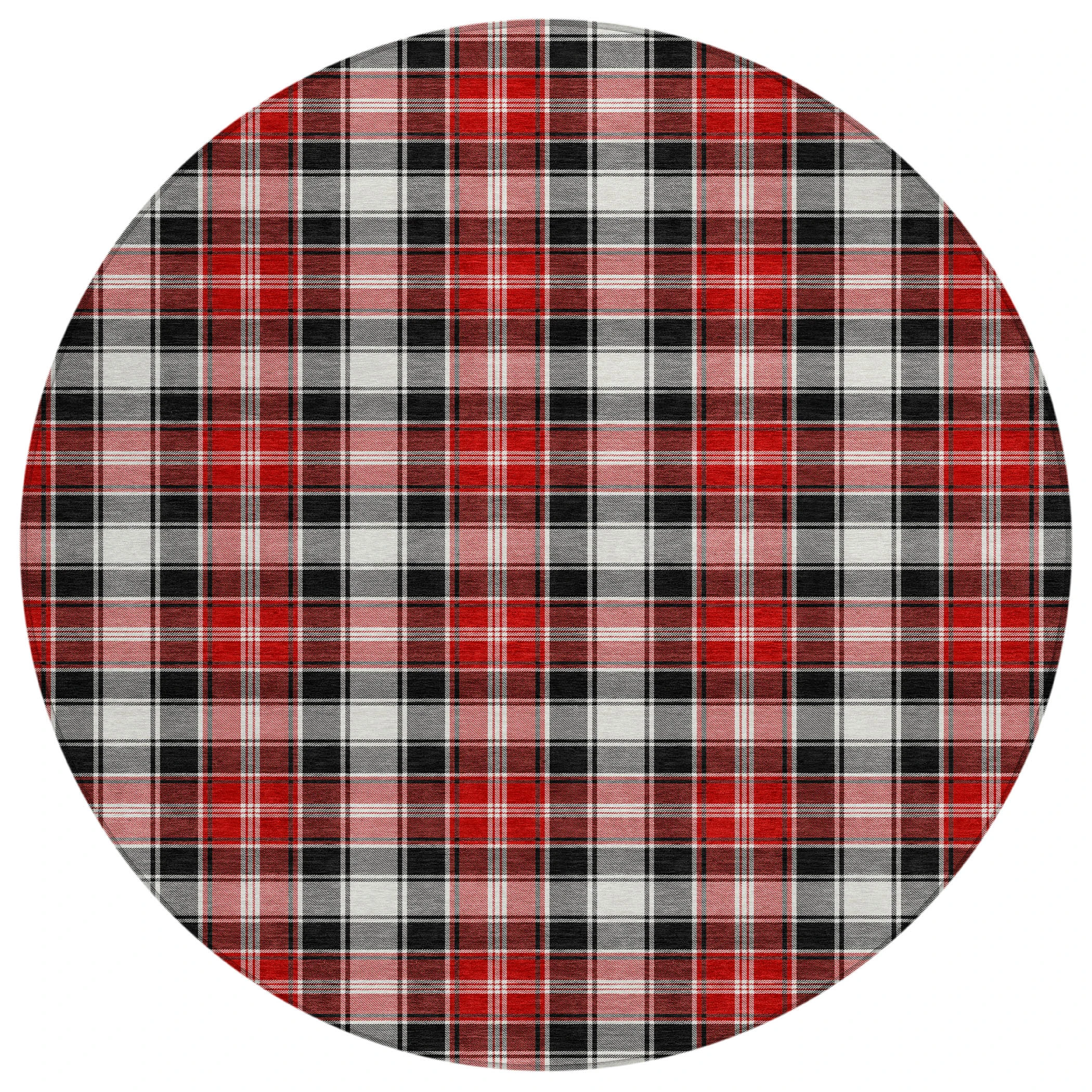 Dalyn Wonderland WN25 Black Area Round Rug