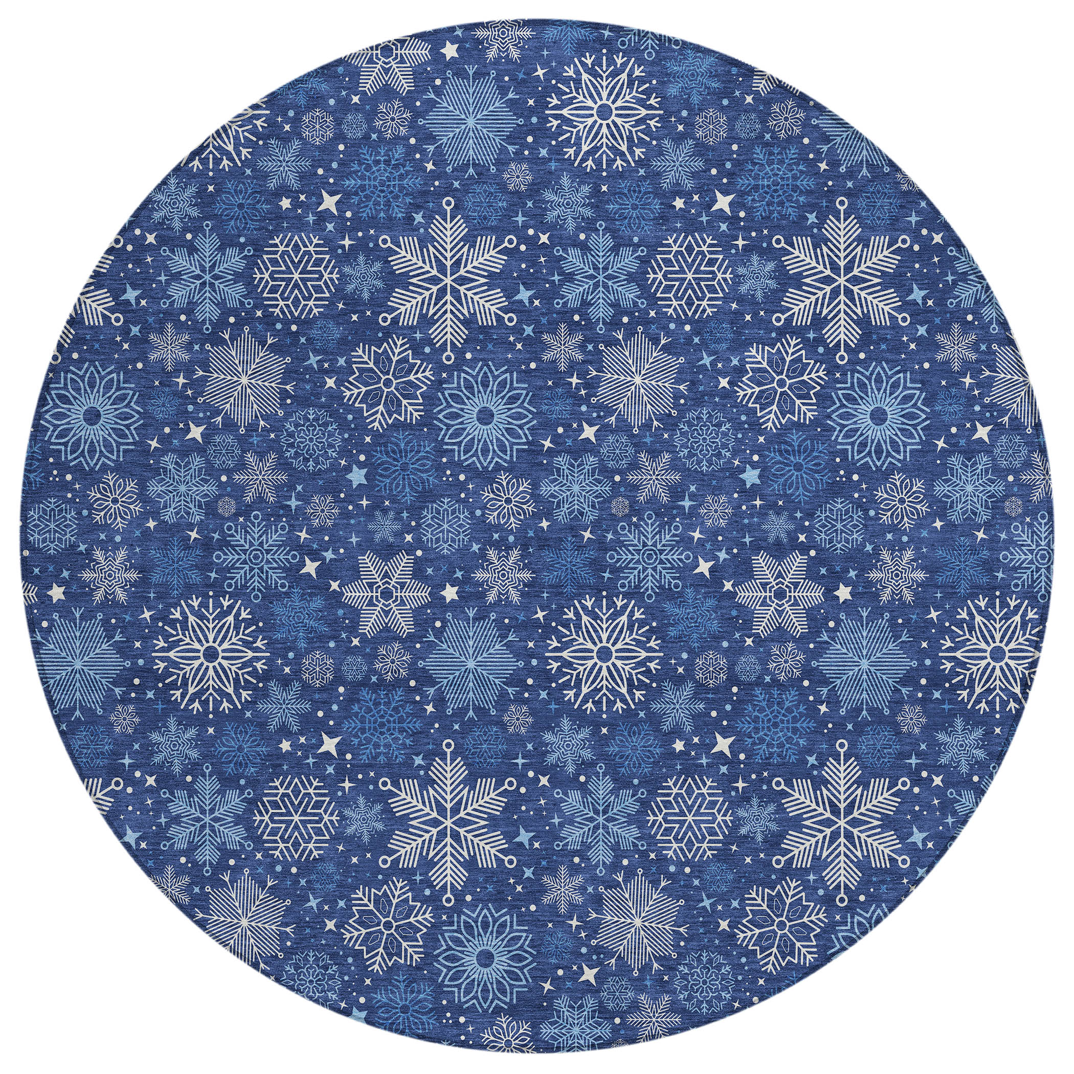 Dalyn Wonderland WN31 Navy Area Round Rug