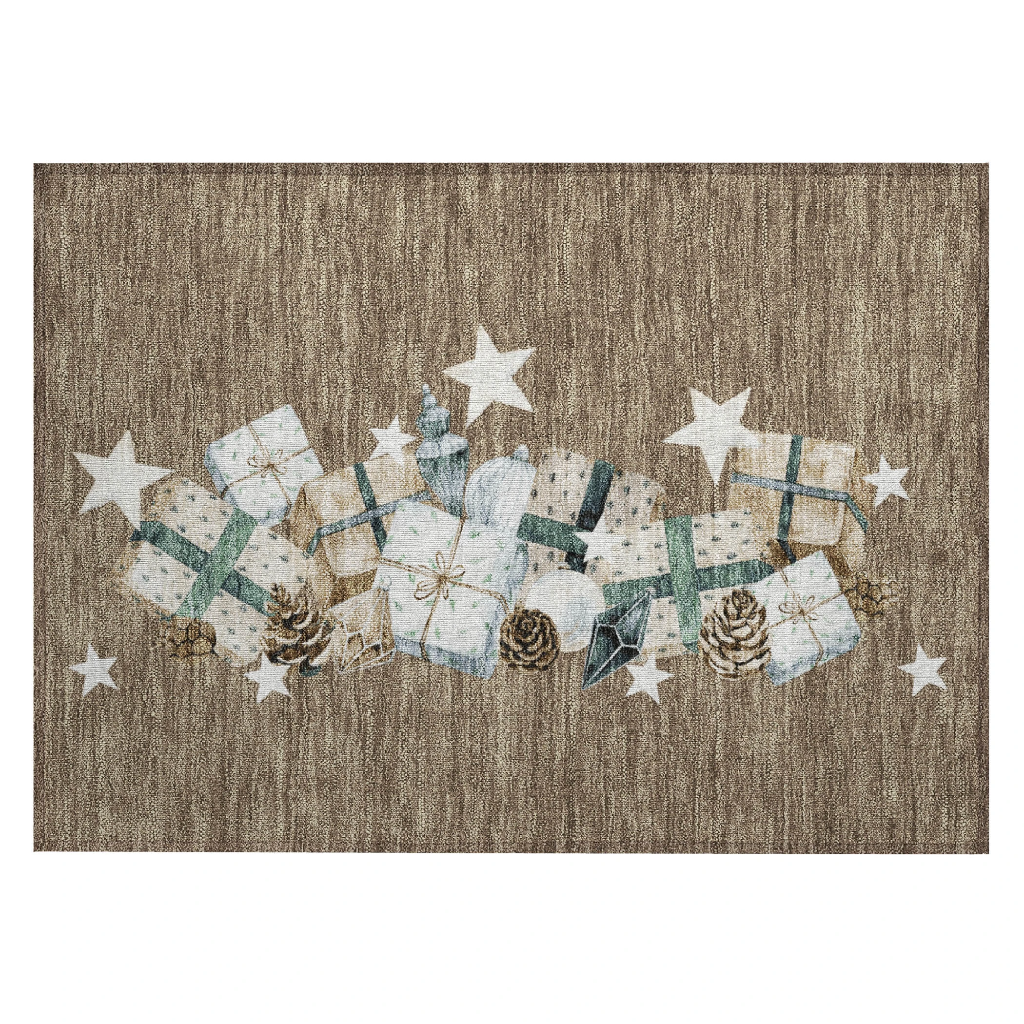 Dalyn Wonderland WN33 Brown Area Scatter Rug