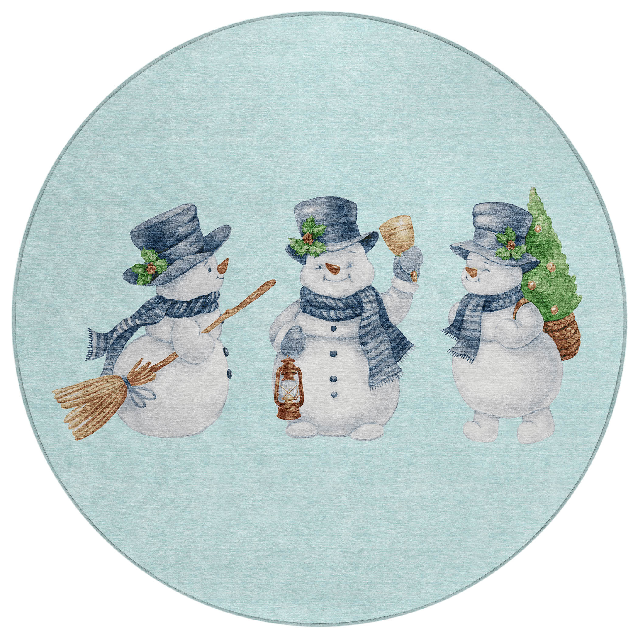 Dalyn Wonderland WN34 Sky Area Round Rug