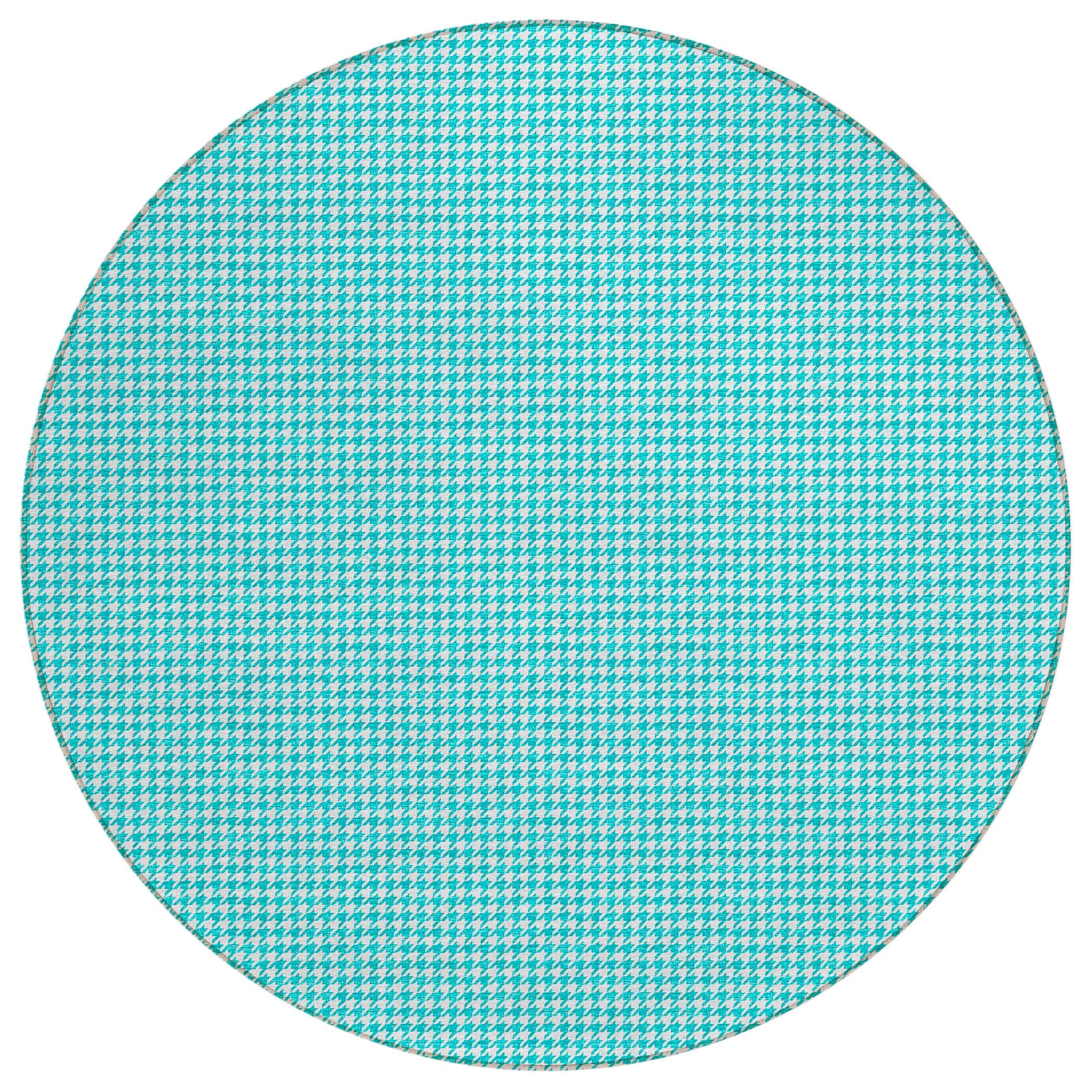 Dalyn Hinton HN1 Aqua Area Round Rug