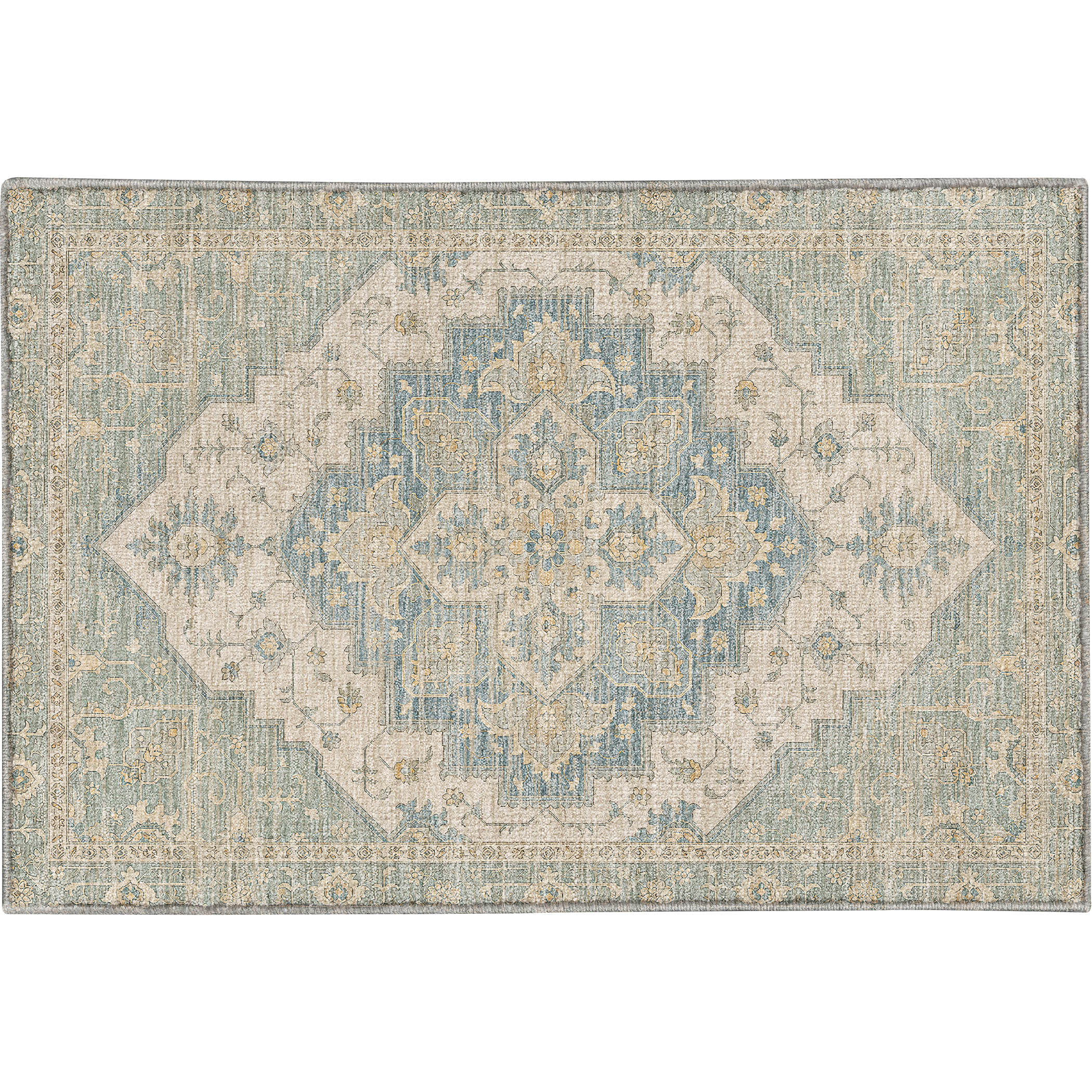 Dalyn Marquette MM2 Seafoam Area Scatter Rug