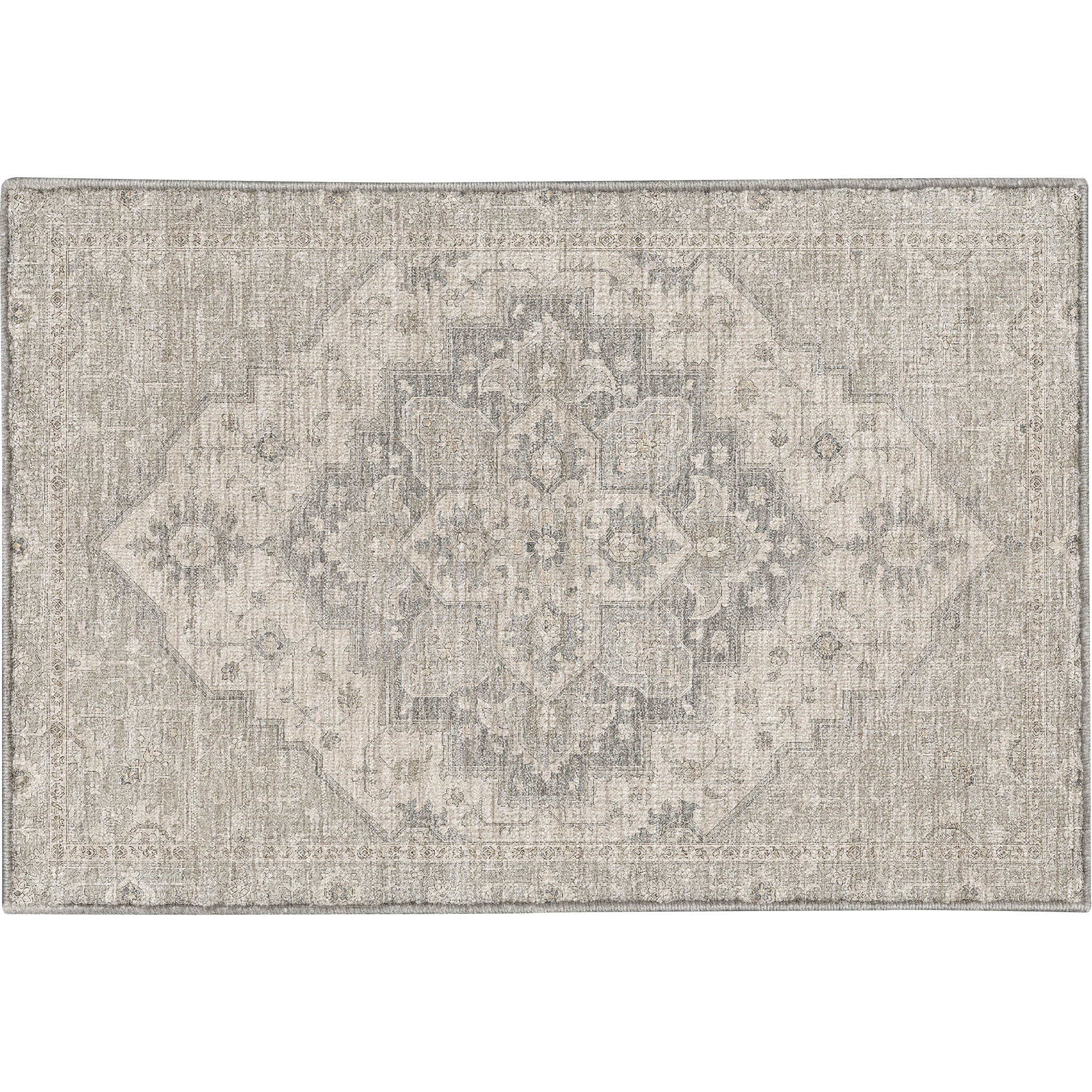 Dalyn Marquette MM2 Silver Area Scatter Rug