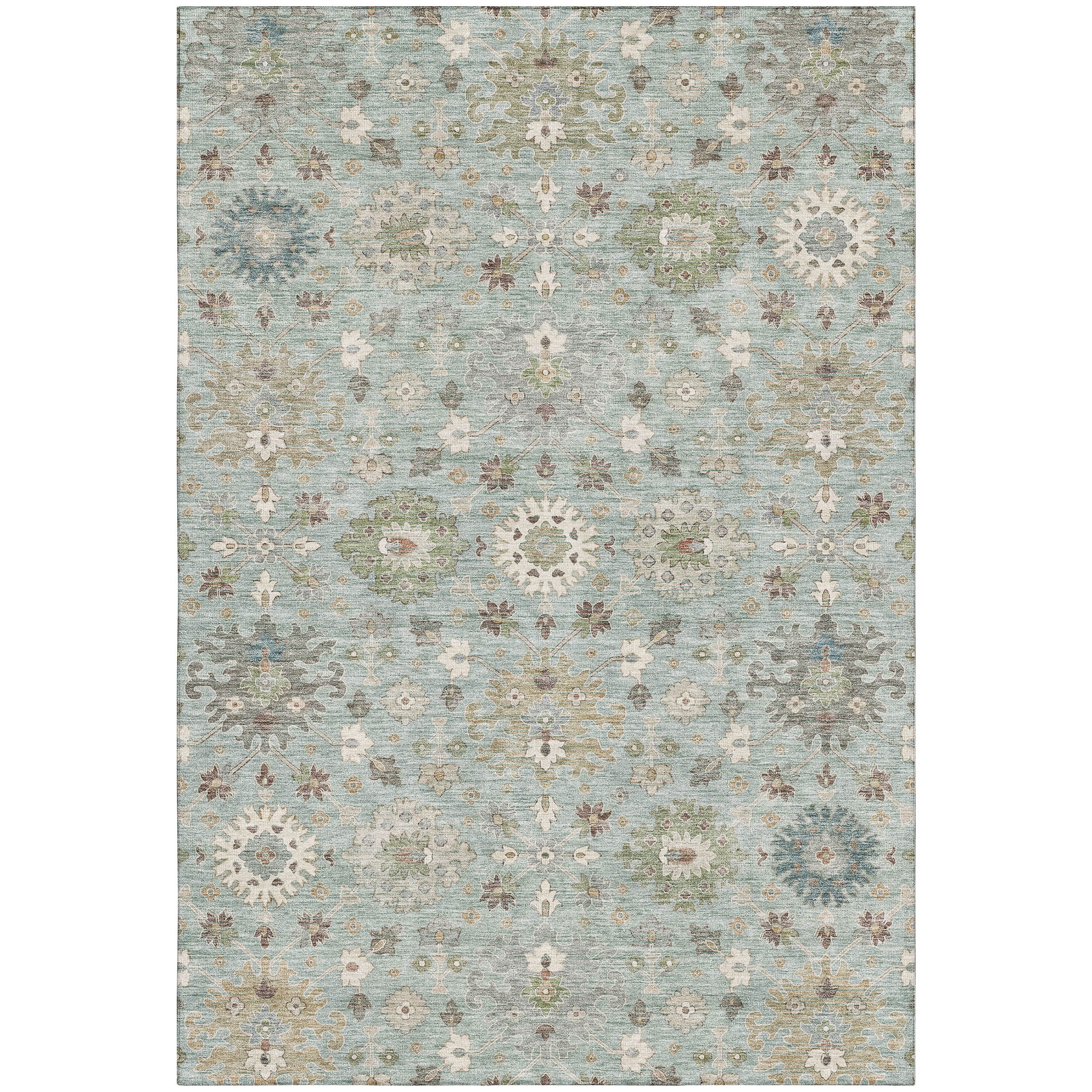 Dalyn Marquette MM3 Aqua Area Rug