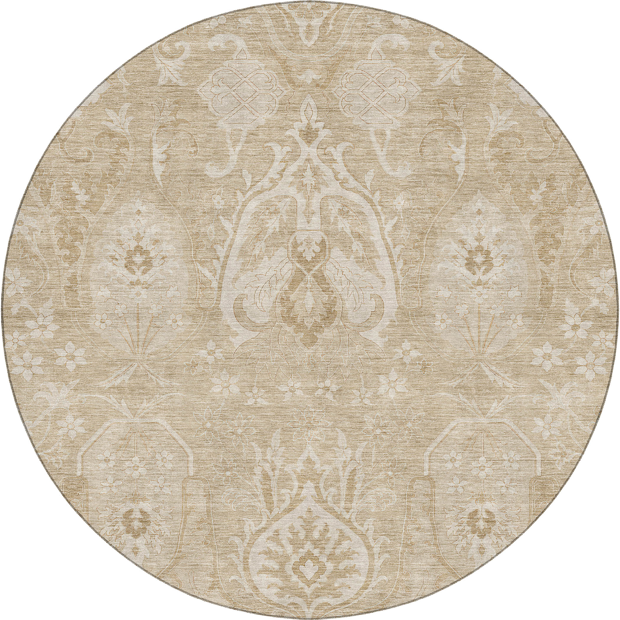 Dalyn Marquette MM4 Wheat Area Round Rug