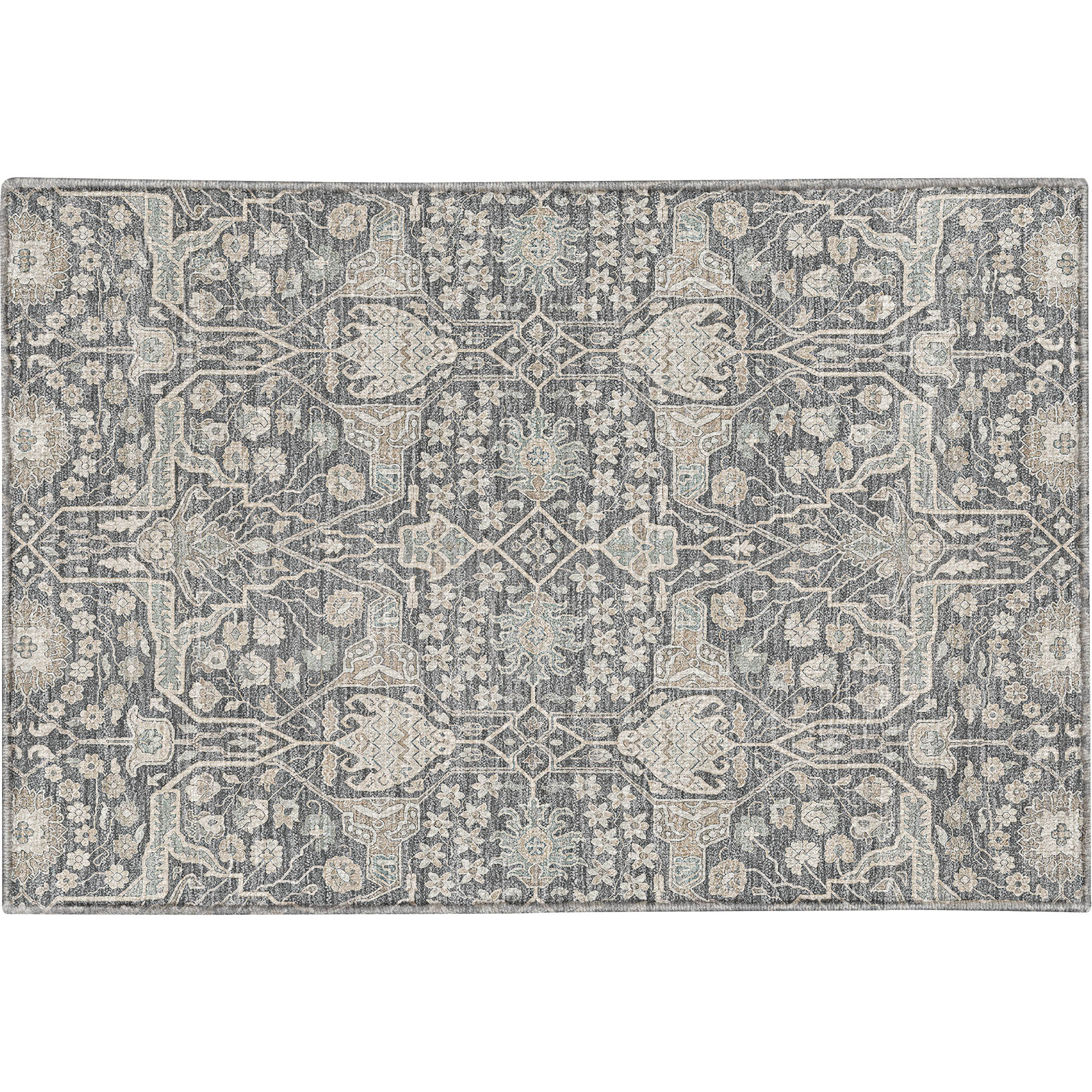 Dalyn Marquette MM7 Pewter Area Scatter Rug