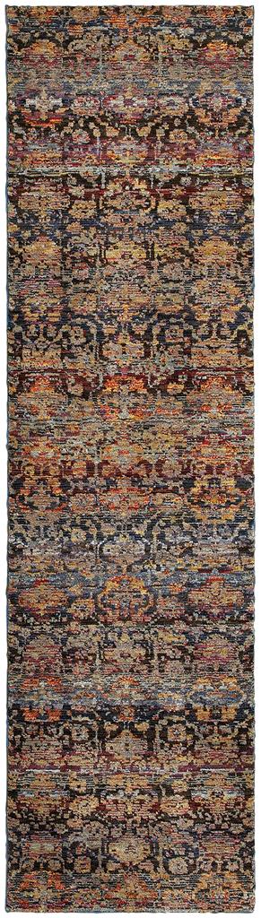 Oriental Weavers Andorra 6836C Blue Runner Area Rug