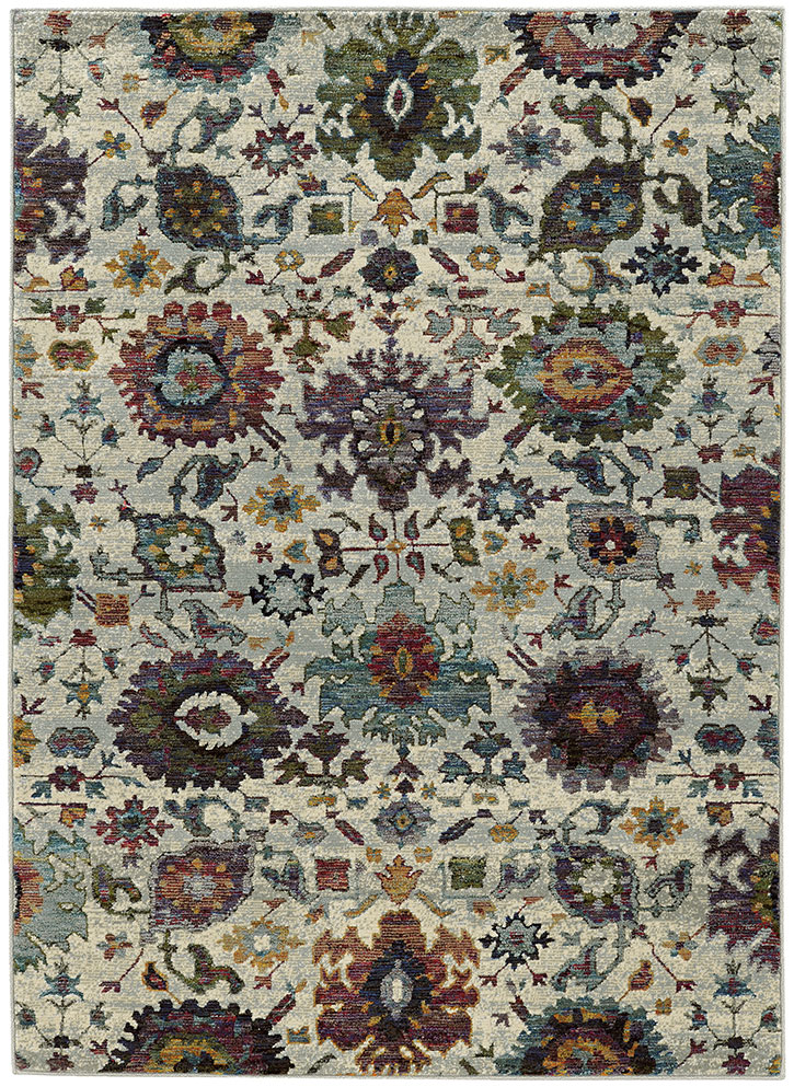 Oriental Weavers Andorra 7129A Stone Area Rugs