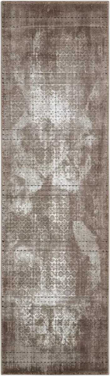 Nourison Karma KRM01 Ash Runner Area Rug