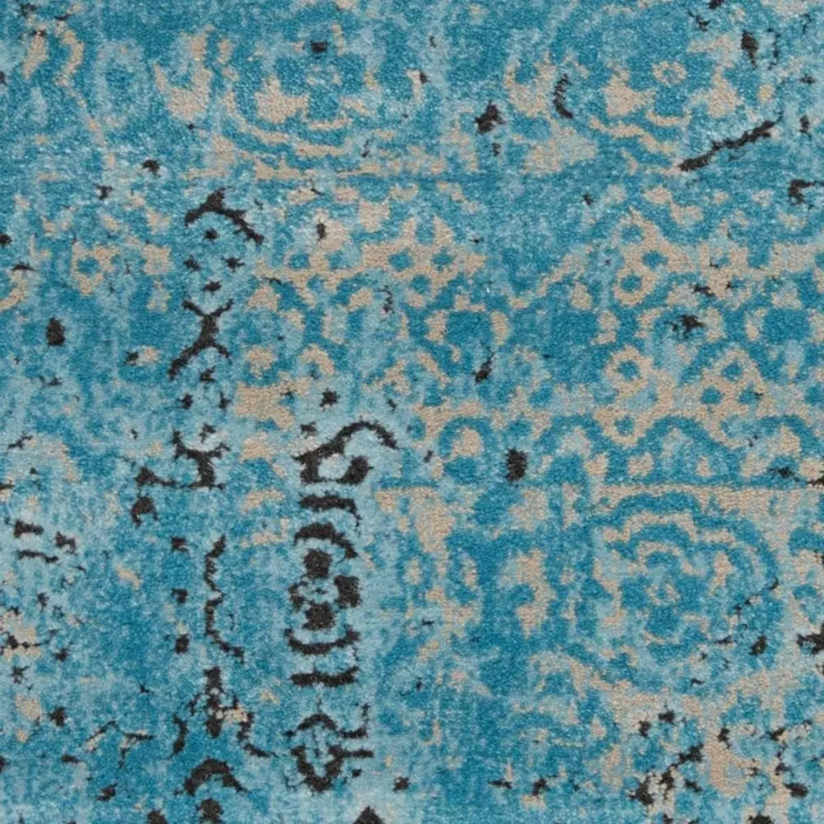 Nourison Karma KRM01 Blue Area Rug Swatch