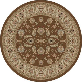Jewel 4448 Antep Brown Area Rug by Concord Global Trading