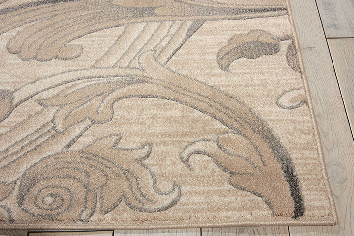 Nourison Maxell MAE05 Mocha Area Rug Detail