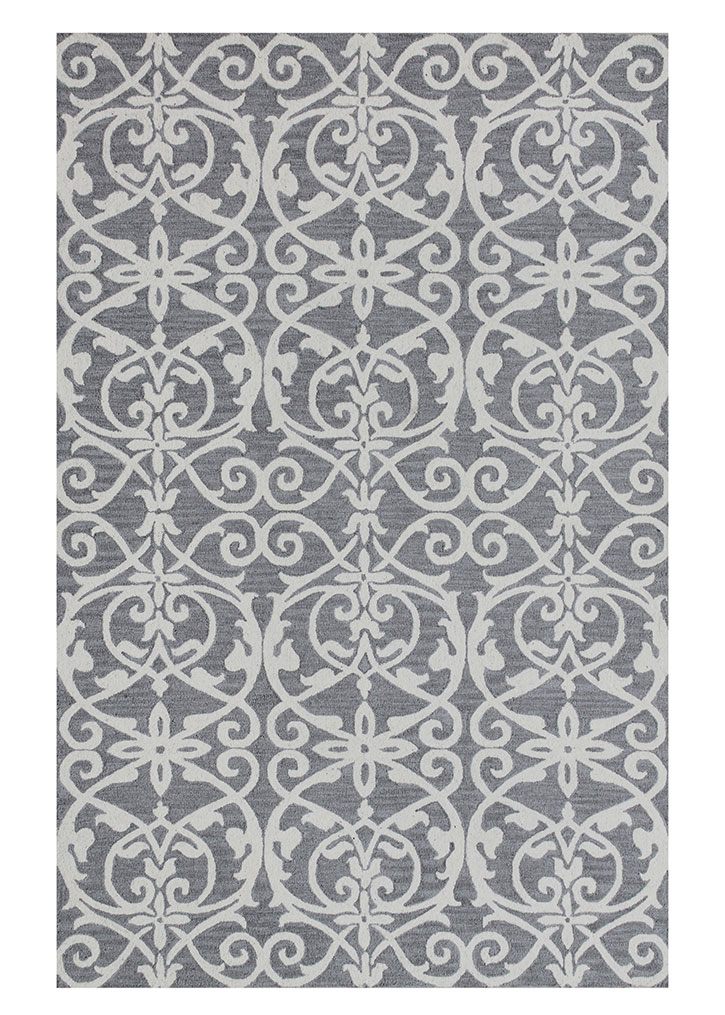 Dynamic Rugs Galleria 7864-910 Silver Area Rug