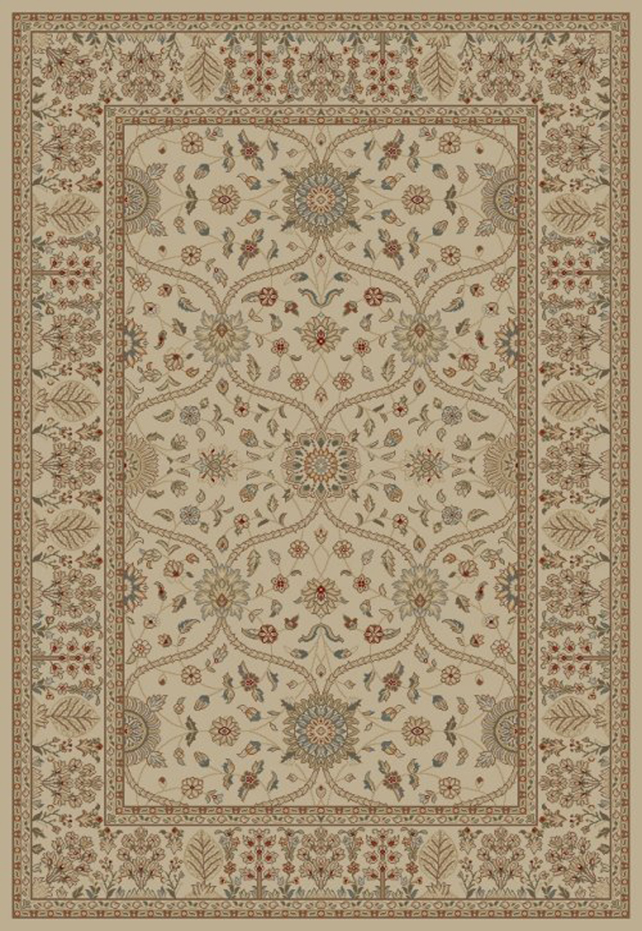 Jewel 4901 Voysey Ivory Area Rug by Concord Global Trading