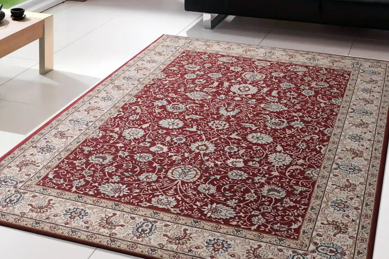 Dynamic Rugs Melody 985022-339 Red Area Rug Room Scene