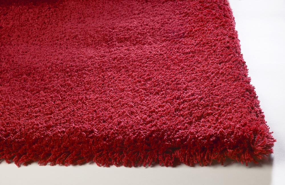 Bliss Shag 1564 Red Area Rug Angle