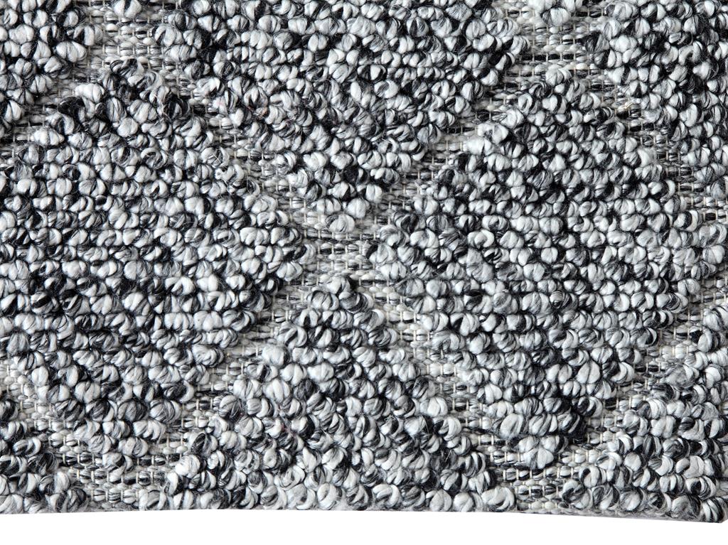 Dynamic Rugs Zest 40801-900 Charcoal Grey Area Rug Closeup