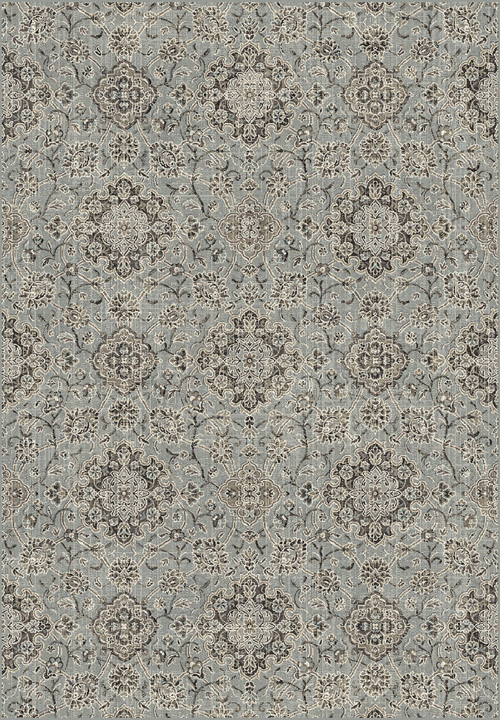 Dynamic Rugs Regal 89665-5929 Silver Blue Area Rug