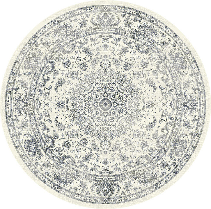 Dynamic Rugs Ancient Garden 57109-6666 Cream Round Area Rug