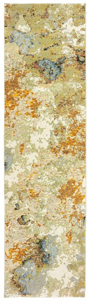 Oriental Weavers Evolution 8031B Gold/ Beige Runner Area Rug