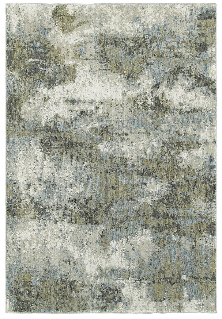 Oriental Weavers Evolution 8039E Blue/ Green Area Rug - CarpetMart