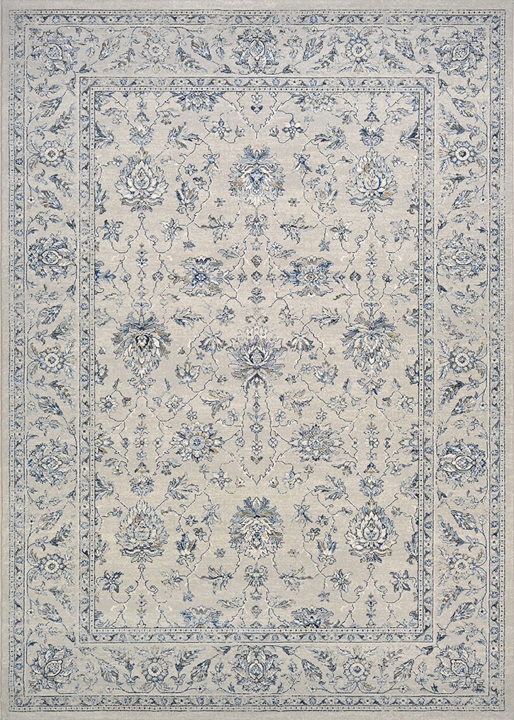 Couristan Sultan Treasures 7142-9696 All Over Mashad Grey Area Rug