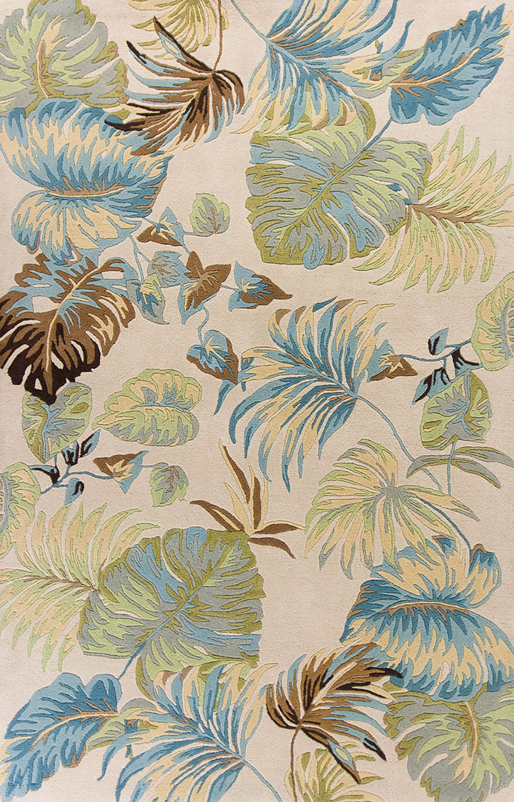 Kas Havana 2630 Ivory/Blue Oasis Area Rug