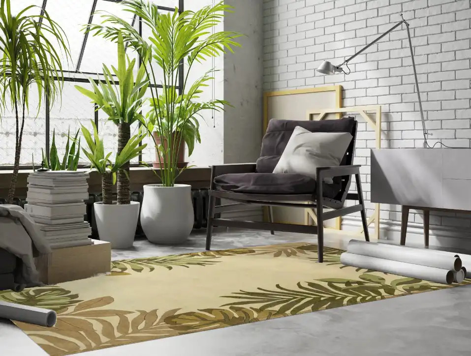 Kas Havana 2635 Ivory Paradise Area Rug Room Scene